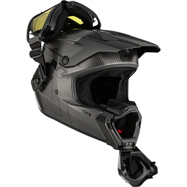 CKX Titan AMS Carbon Fiber Helmet with Electric Double Lens