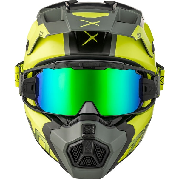 CKX Titan AMS Nunavut Helmet with Double Lens Magnetic Apex Goggle