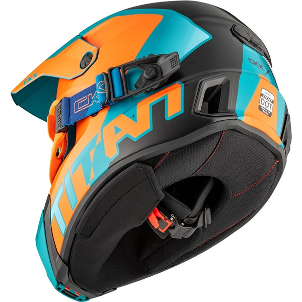 CKX Titan AMS Nunavut Helmet with Double Lens Magnetic Apex Goggle