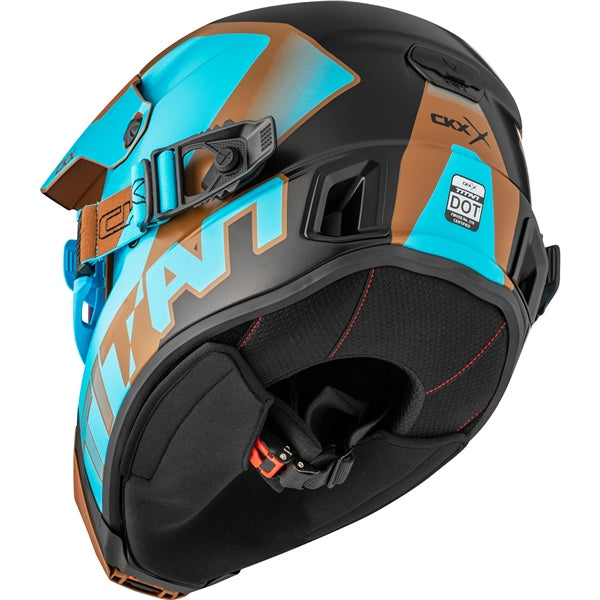 CKX Titan AMS Nunavut Helmet with Double Lens Magnetic Apex Goggle
