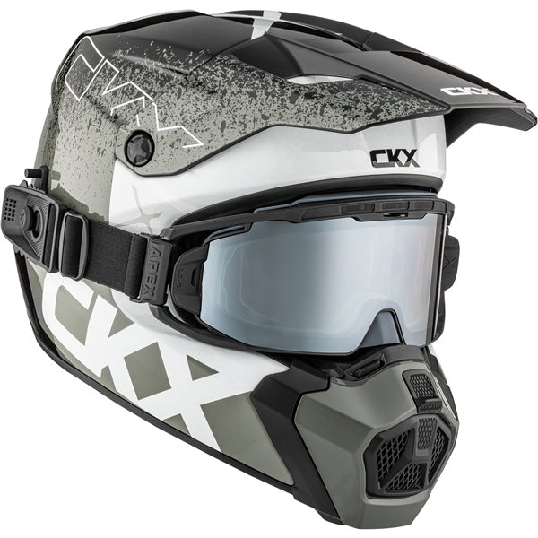 CKX Titan AMS Vaneer Helmet with Double Lens Magnetic Apex Goggle