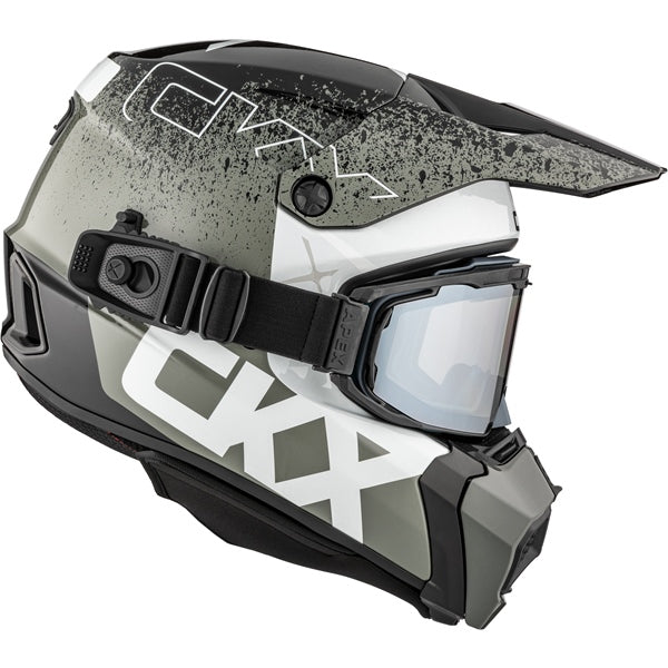 CKX Titan AMS Vaneer Helmet with Double Lens Magnetic Apex Goggle