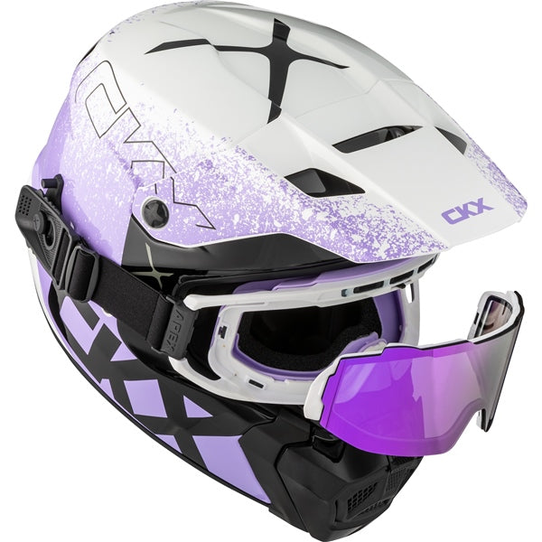 CKX Titan AMS Vaneer Helmet with Double Lens Magnetic Apex Goggle