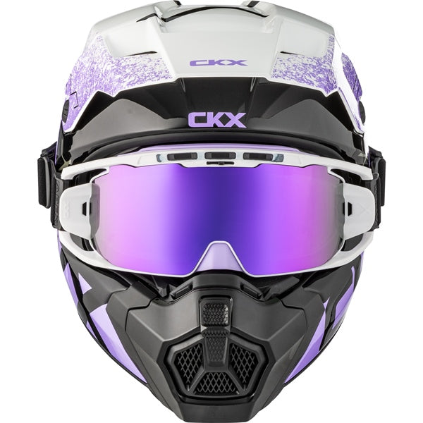 CKX Titan AMS Vaneer Helmet with Double Lens Magnetic Apex Goggle