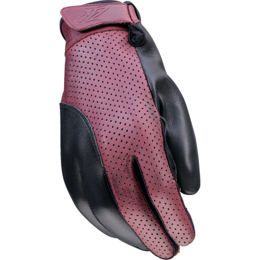 Z1R Womens Combiner Gloves - Black/Red