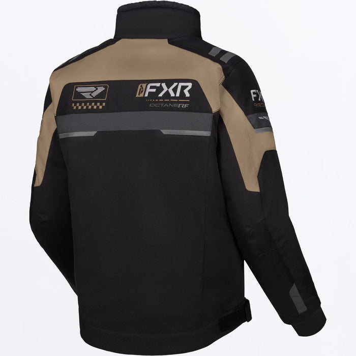 FXR Mens Octane RF Jacket - Blk/Canvas, view 2