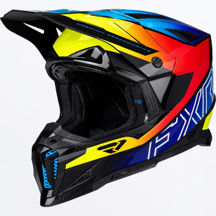 FXR Helium Alpha MX MIPS Helmet - Spectra, front view