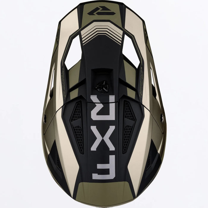 FXR Apex Snow Helmet - Stone/Moss, view 5