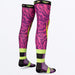 FXR Riding Sock - Pink/Purple/HiVis, view 6
