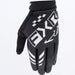 FXR Reflex Dual MX Glove 2025 - Black/White, front view