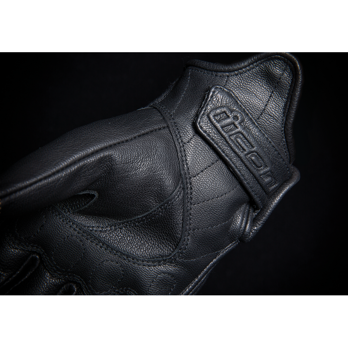 Icon Womens Pursuit Classic Gloves - Black