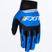 FXR Apex MX Glove - Blue/Black, front view