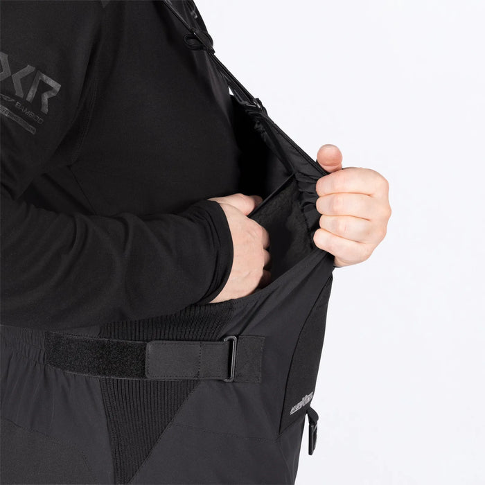FXR Mens Expedition Pro FX 2-in-1 Bib Pant - Black, view 5
