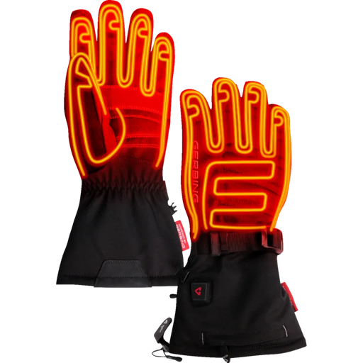 Gerbing Womens 7V S7 Battery Heated Gloves - Black - Front
