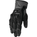 Thor Mens Terrain Gloves - Black/Charcoal - Front