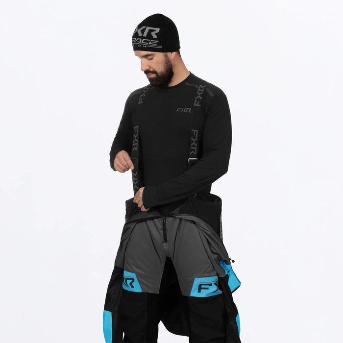 FXR Mens Revo F.A.S.T. Insulated Monosuit - Blue/Ti/Black, view 10