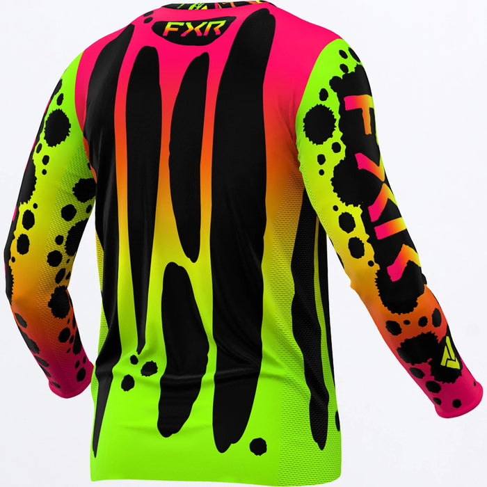 FXR Youth Podium MX Jersey 2024 - Frogger, view 2