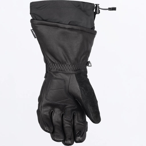 FXR Mens Tactic Leather Glove - Black, view 2