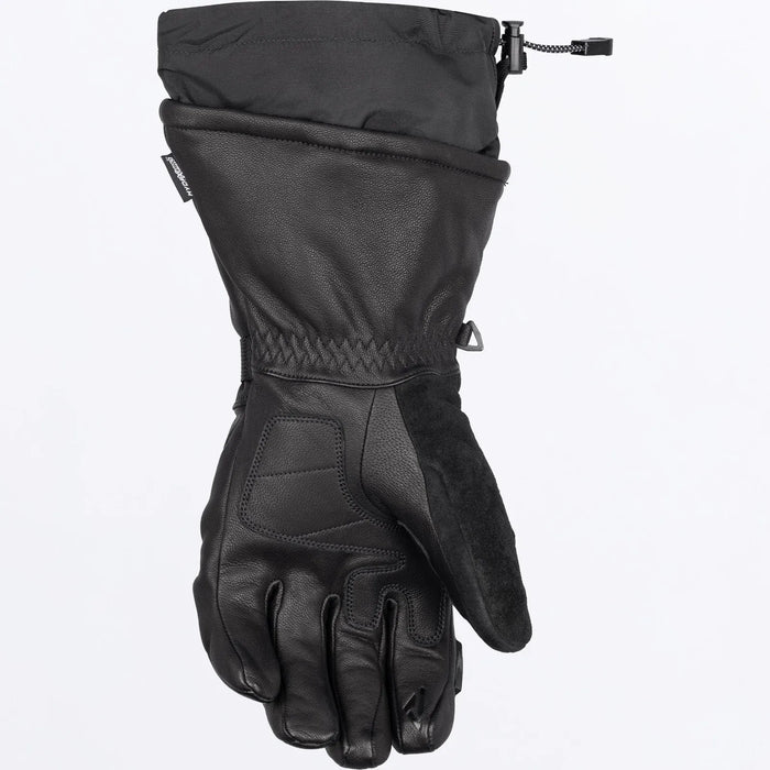 FXR Mens Tactic Leather Glove - Black, view 2