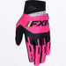 FXR Apex MX Glove - Pink/Black, front view