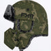 FXR Trapper Hat - Moss Shift Cover/Black, front view