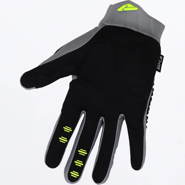FXR Reflex Dual MX Glove 2027 - Grey/HiVis, view 2