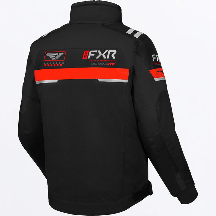 FXR Mens Octane RF Jacket - Blk/Red, view 3