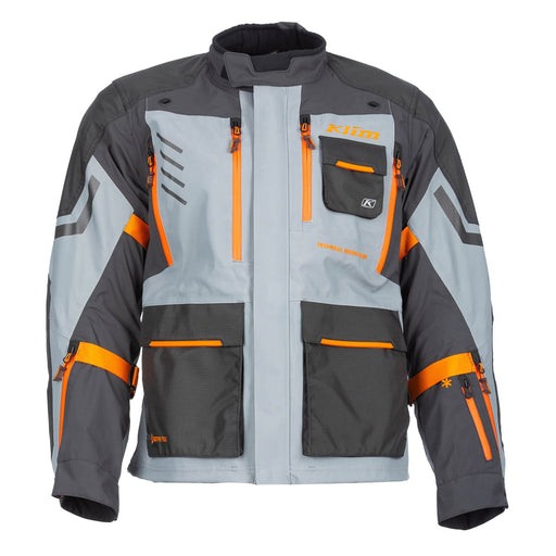 Klim Carlsbad Jacket - Asphalt - Ember Orange