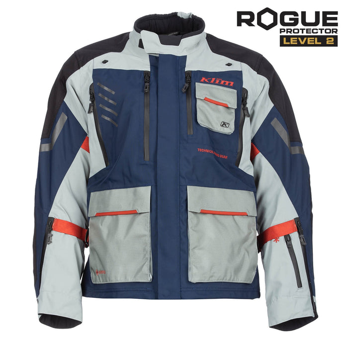 Klim Carlsbad Jacket - Dress Blues - Red Oxide