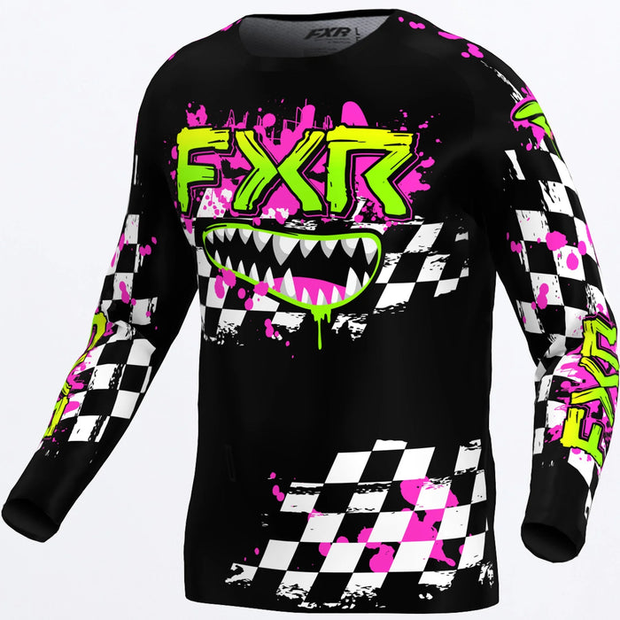 FXR Youth Clutch MX Jersey 2025, front view