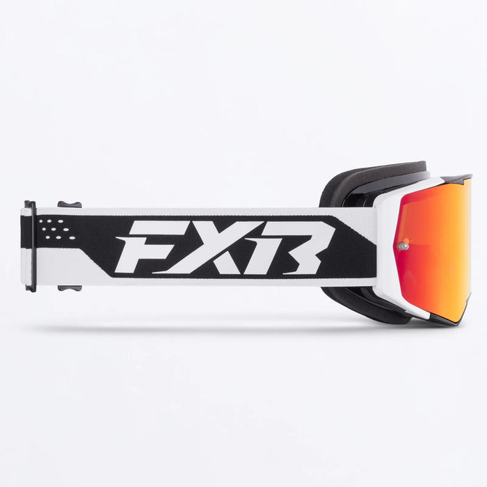 FXR FXR Factory Ride MX Goggle - White/Black, view 4
