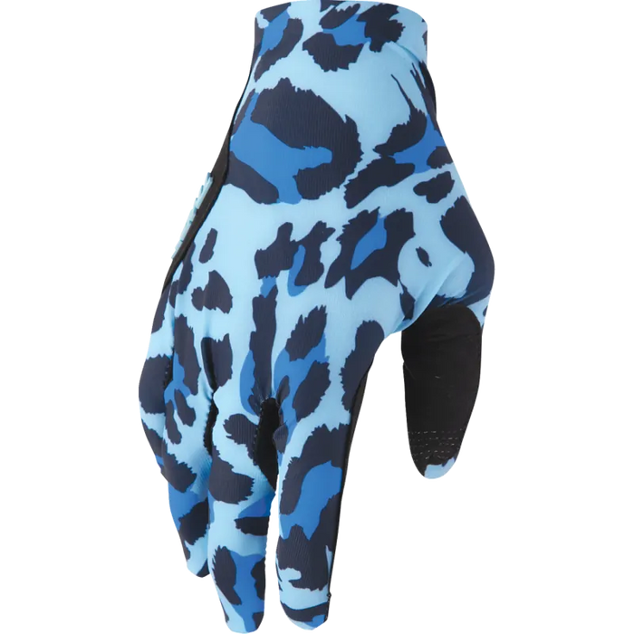 Thor Mens Sportmode Gloves - Cheetah Blue/Midnight - Front
