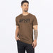 FXR Mens Victory Premium T-Shirt - Teak/Black, front view