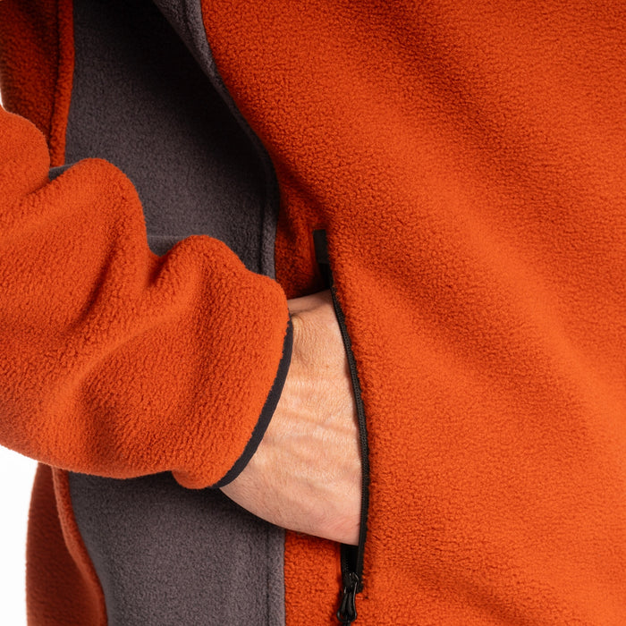 KLIM Mens Teton Crest Fleece Hooded Jacket