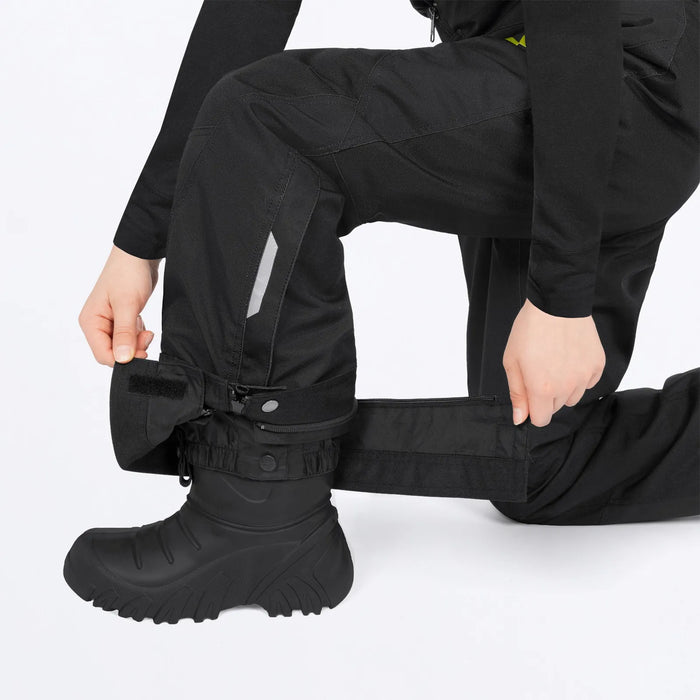 FXR Child Clutch Pant 2027 - Black/HiVis, view 7