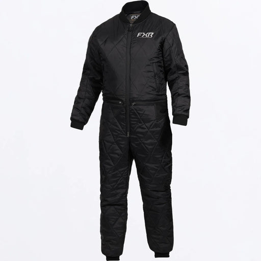 FXR Insulated Monosuit Liner - Black, front view