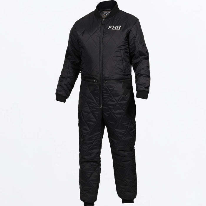 FXR Insulated Monosuit Liner - Black, front view