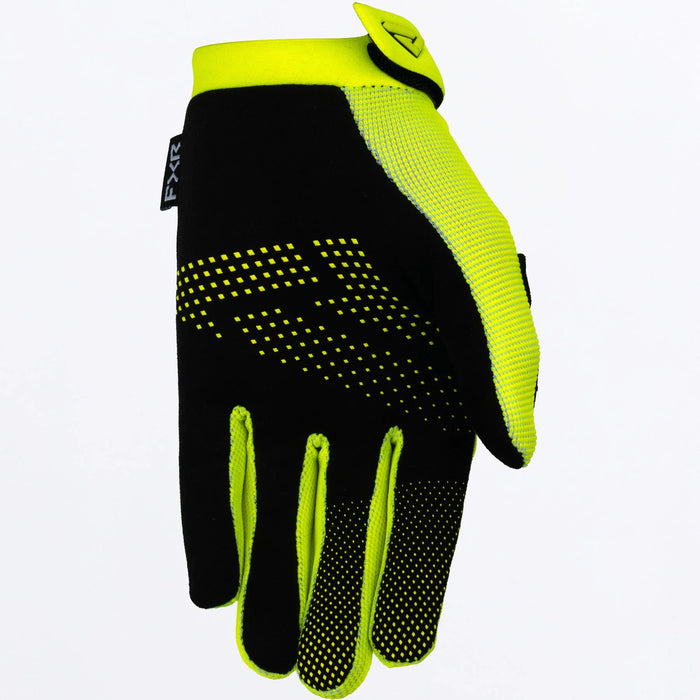 FXR Kids Reflex MX Glove 2026 - HiVis/Black, view 3