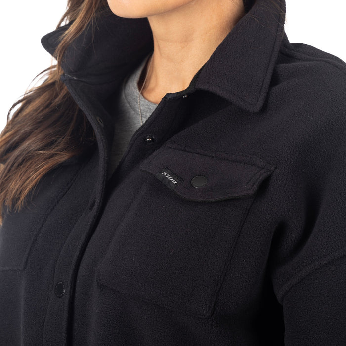 KLIM Womens Darby Canyon Fleece Shirt Jacket