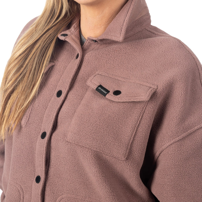 KLIM Womens Darby Canyon Fleece Shirt Jacket