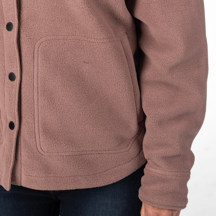 KLIM Womens Darby Canyon Fleece Shirt Jacket