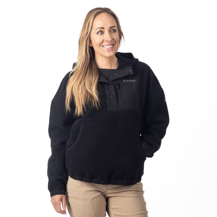 KLIM Womens Sira High Pile Fleece Hoodie