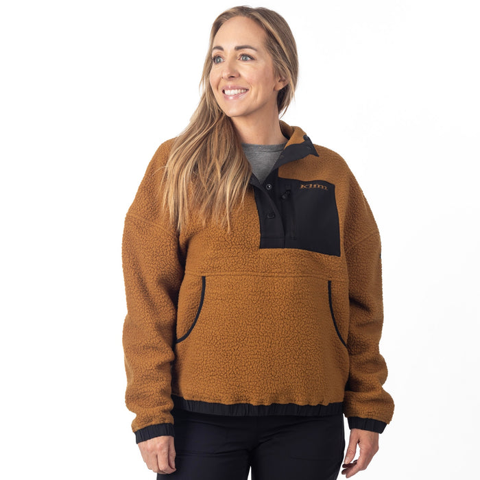 KLIM Womens Sira High Pile Fleece Hoodie