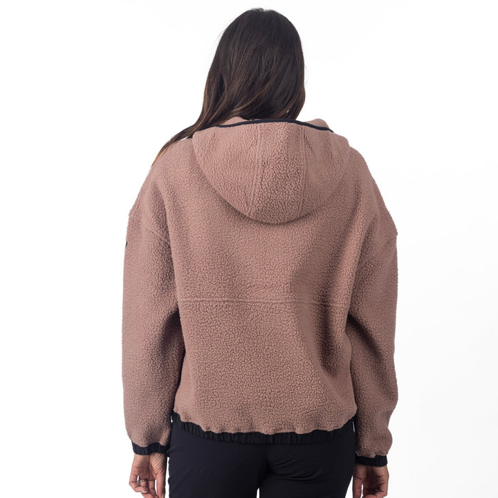 KLIM Womens Sira High Pile Fleece Hoodie