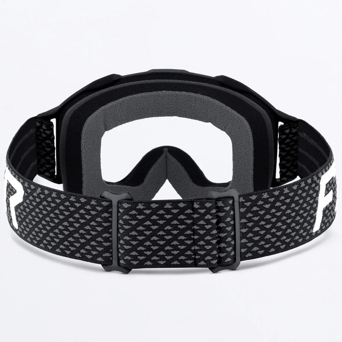 FXR Maverick Prime MX Goggle - Black/White, view 3