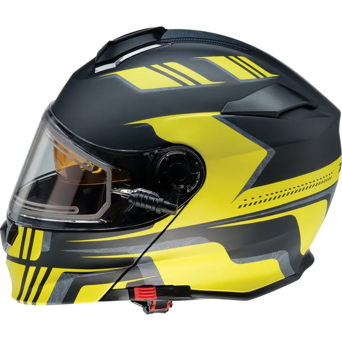 Z1R Solaris 2.0 First Tracks Helmet with Electric Dual Lens Face Shield