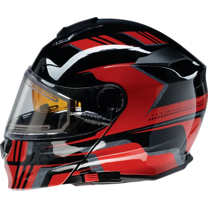 Z1R Solaris 2.0 First Tracks Helmet with Electric Dual Lens Face Shield