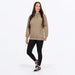 FXR Womens Mitered Cotton Pullover Hoodie - Canvas/Sand, view 3
