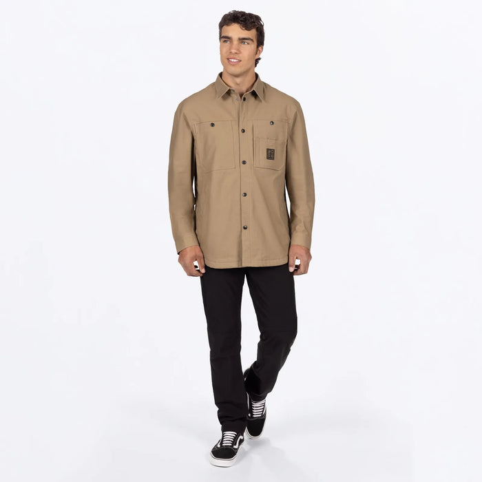 FXR Mens Roughneck Canvas Shirt-Jac - Canvas, view 3