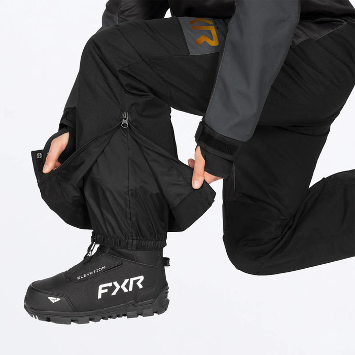 FXR Mens Revo F.A.S.T. Insulated Monosuit - Black/Asphalt/Kash, view 7
